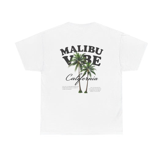 Malibu Vibe T‑Shirt — California Palm Tree Graphic Tee