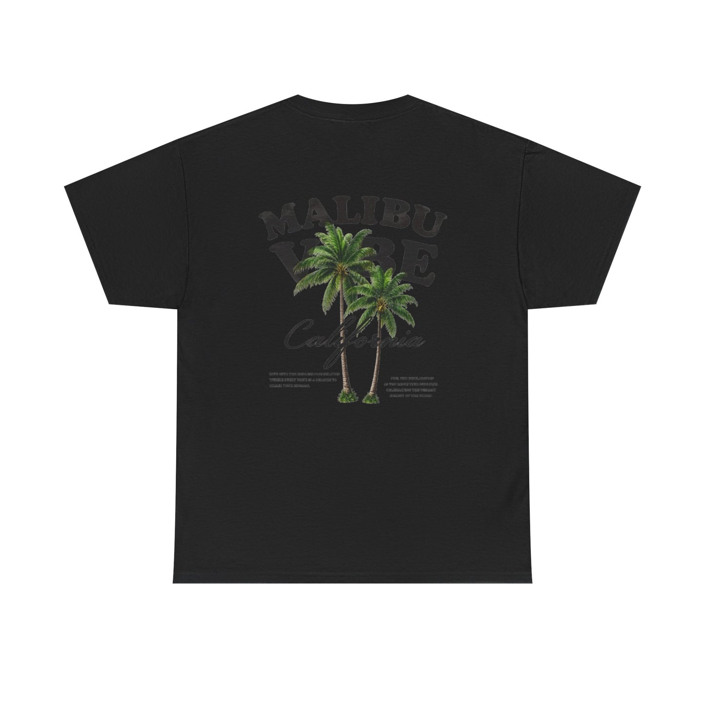 Malibu Vibe T‑Shirt — California Palm Tree Graphic Tee