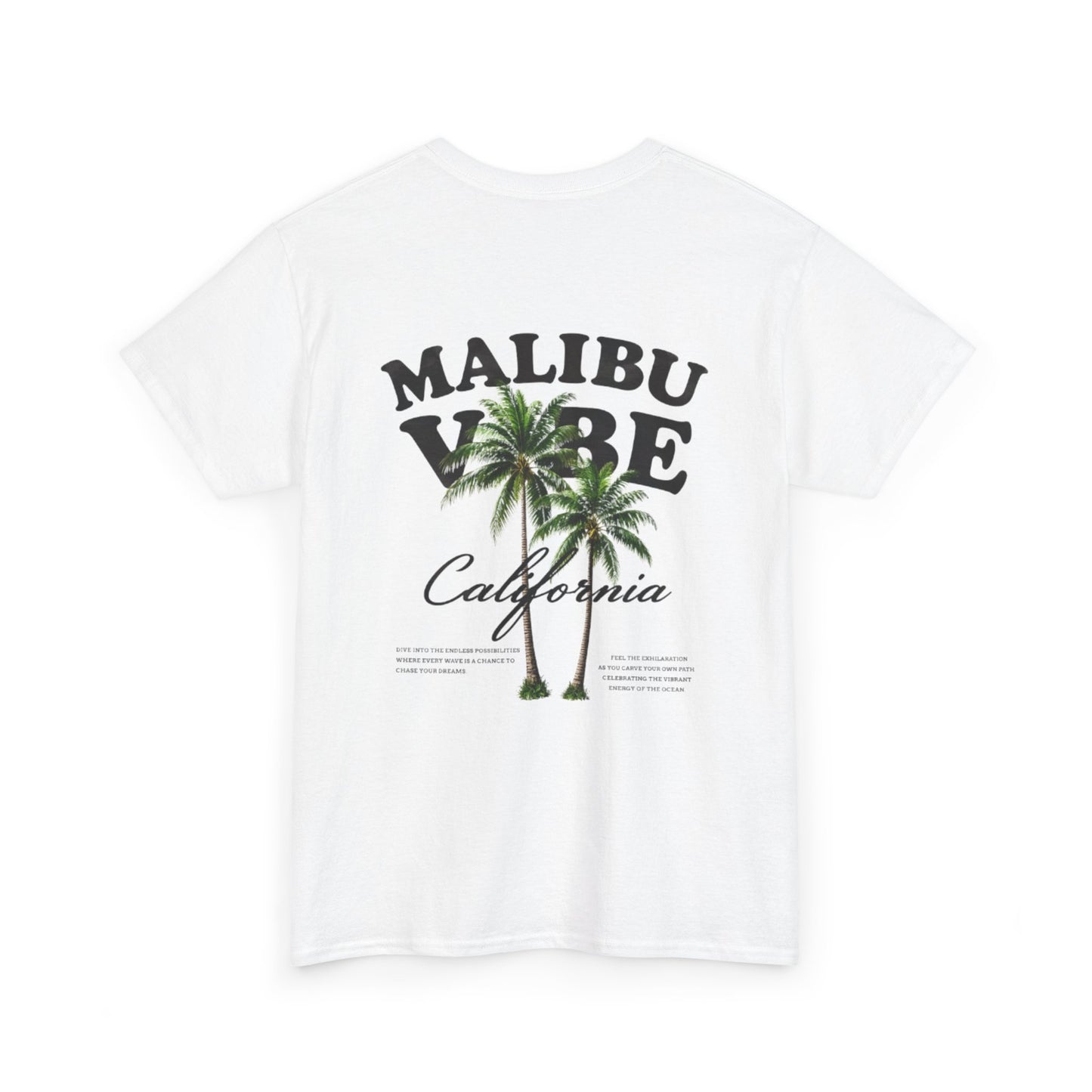 Malibu Vibe T‑Shirt — California Palm Tree Graphic Tee