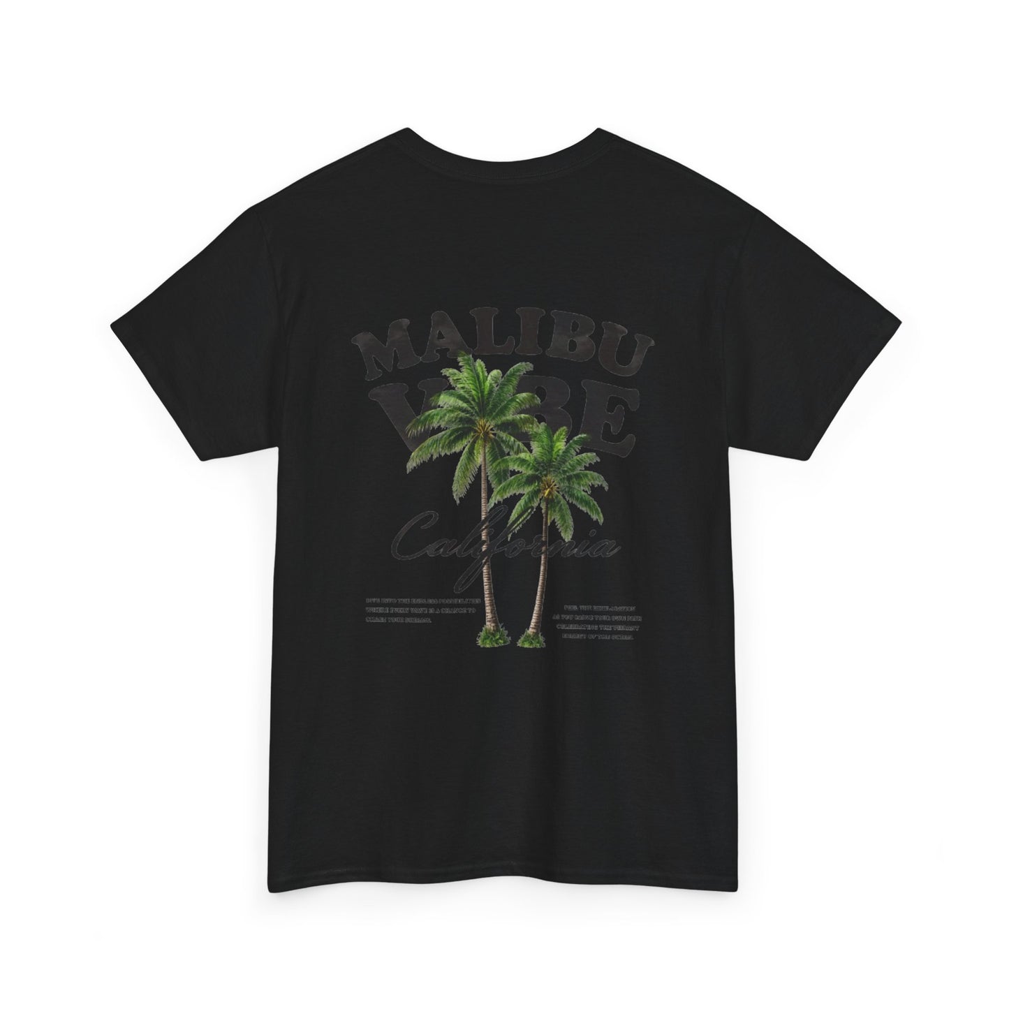 Malibu Vibe T‑Shirt — California Palm Tree Graphic Tee