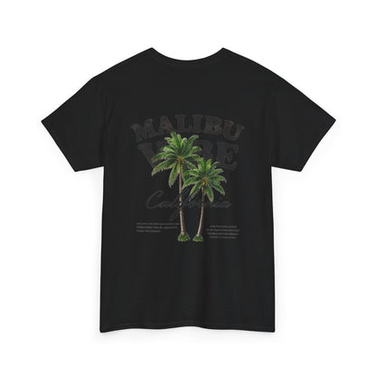 Malibu Vibe T‑Shirt — California Palm Tree Graphic Tee