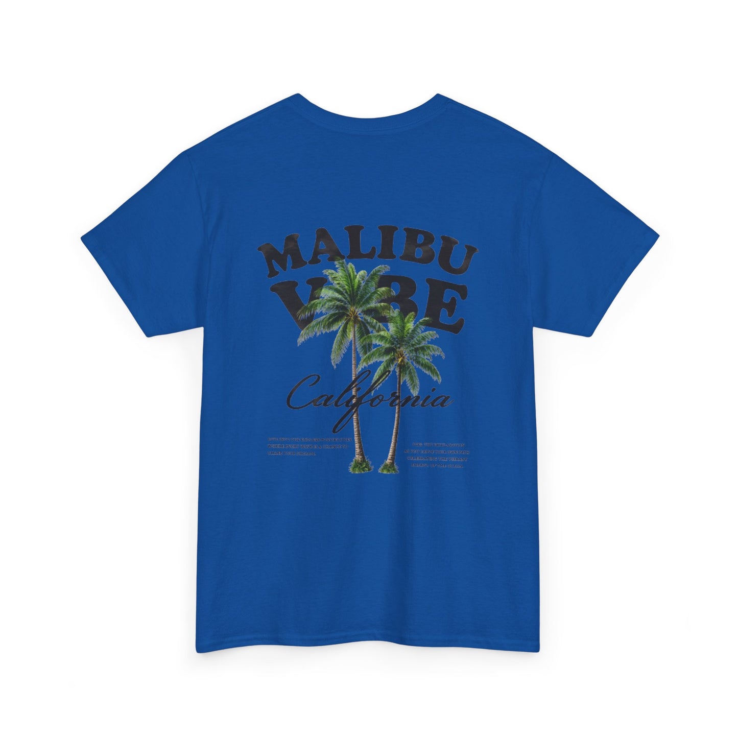 Malibu Vibe T‑Shirt — California Palm Tree Graphic Tee