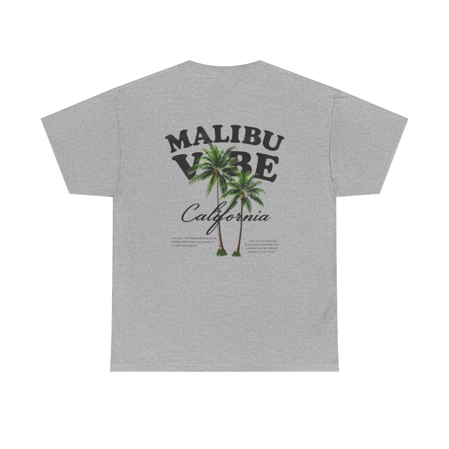 Malibu Vibe T‑Shirt — California Palm Tree Graphic Tee