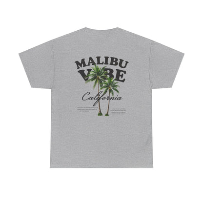 Malibu Vibe T‑Shirt — California Palm Tree Graphic Tee